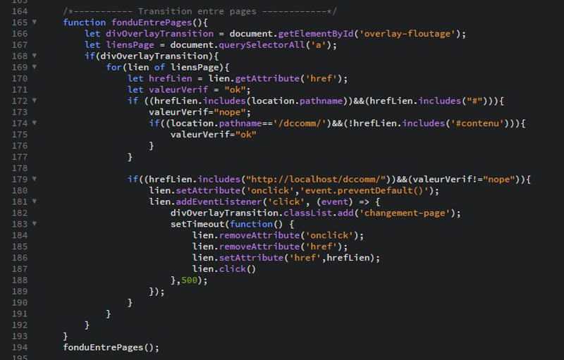 Fonction Javascript